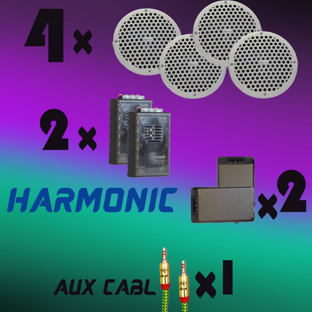 4 باند 100 وات HARMONIC